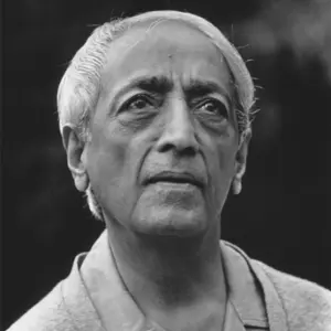 Retrato de J. Krishnamurti