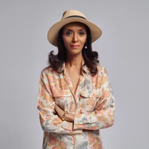 Retrato de Zeinab Badawi