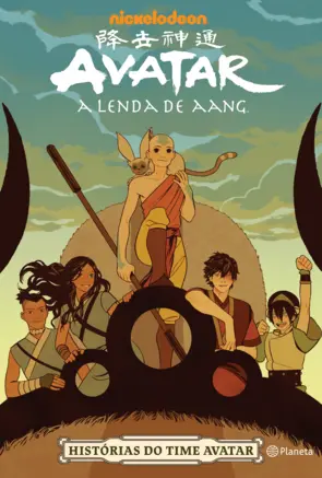 Capa Avatar - A lenda de Aang