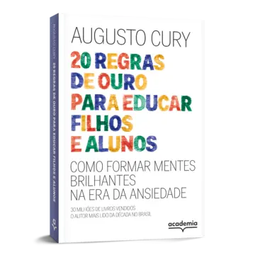 Capa 20 regras de ouro para educar filhos e alunos