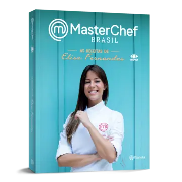 Capa MasterChef Brasil - Receitas de Elisa Fernandes