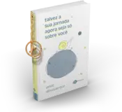 Miniatura capa 3d Talvez a sua jornada agora seja só sobre você - Livro de bolso com chaveiro