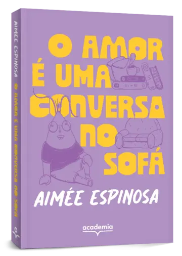 Capa O amor é uma conversa no sofá