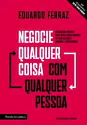 Capa Negocie qualquer coisa com qualquer pessoa