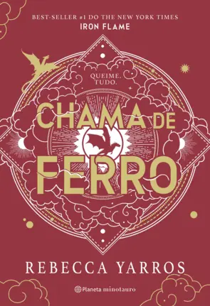 Capa Chama de Ferro - edição especial, capa colorida
