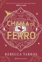 Capa Chama de Ferro - edição especial, capa colorida