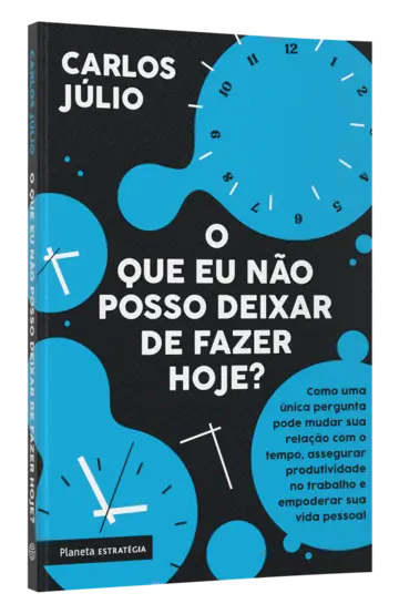 Capa O que eu não posso deixar de fazer hoje?