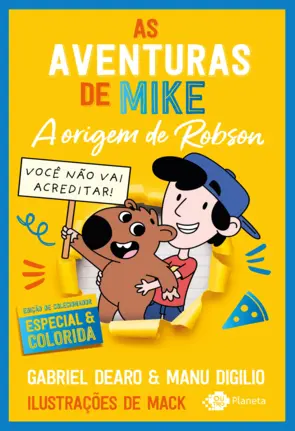 Capa As aventuras de Mike 4: a origem de Robson - Edição de colecionador