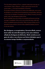 Miniatura contracapa Antígona, a conspiradora