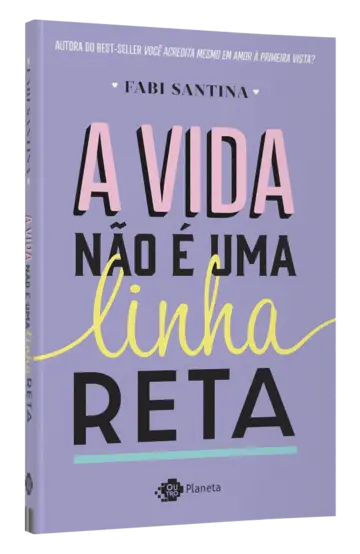 Capa A vida não é uma linha reta