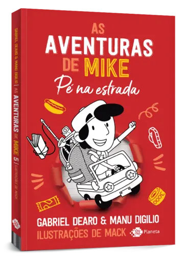 Capa As aventuras de Mike 5: pé na estrada