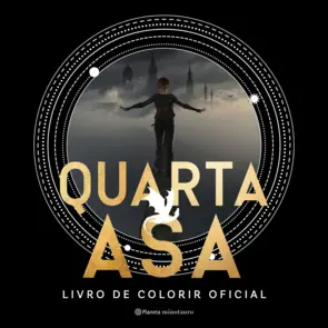 Capa Quarta Asa . Livro de Colorir Oficial: ilustrações como referência