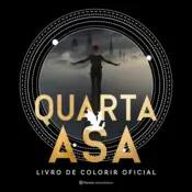 Capa Quarta Asa . Livro de Colorir Oficial: ilustrações como referência