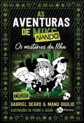 Capa As aventuras de Nando: os mistérios da ilha