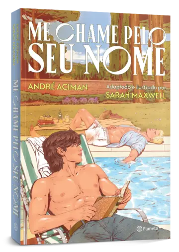 Capa Me chame pelo seu nome - graphic novel