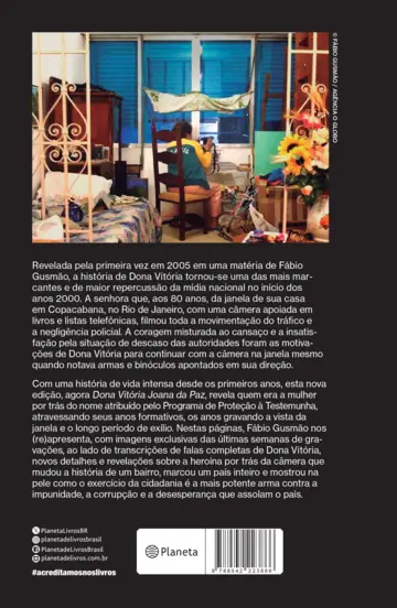 Contracapa Dona Vitória Joana da Paz