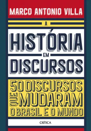Capa A história em discursos