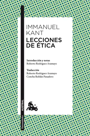 Capa LECCIONES DE ETICA