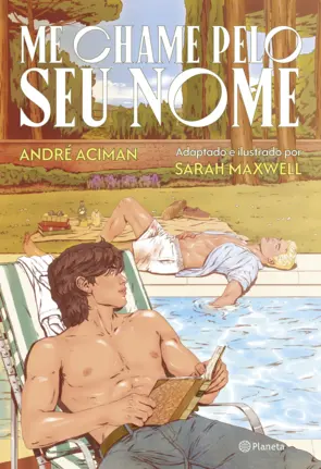 Capa Me chame pelo seu nome - graphic novel