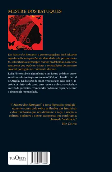 Contracapa Mestre dos batuques