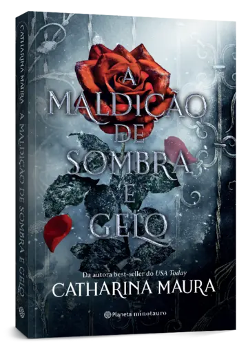 Capa A maldição de sombra e gelo - Livro 1