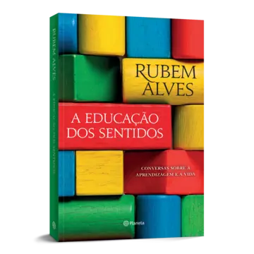Capa A educação dos sentidos