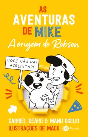 Capa As aventuras de Mike 4: a origem de Robson