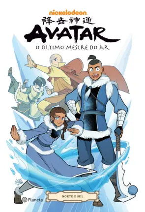 Capa Avatar - A lenda de Aang: norte e sul