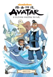 Capa Avatar - A lenda de Aang: norte e sul