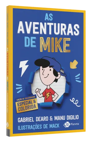 Capa As aventuras de Mike 1 - Edição de colecionador
