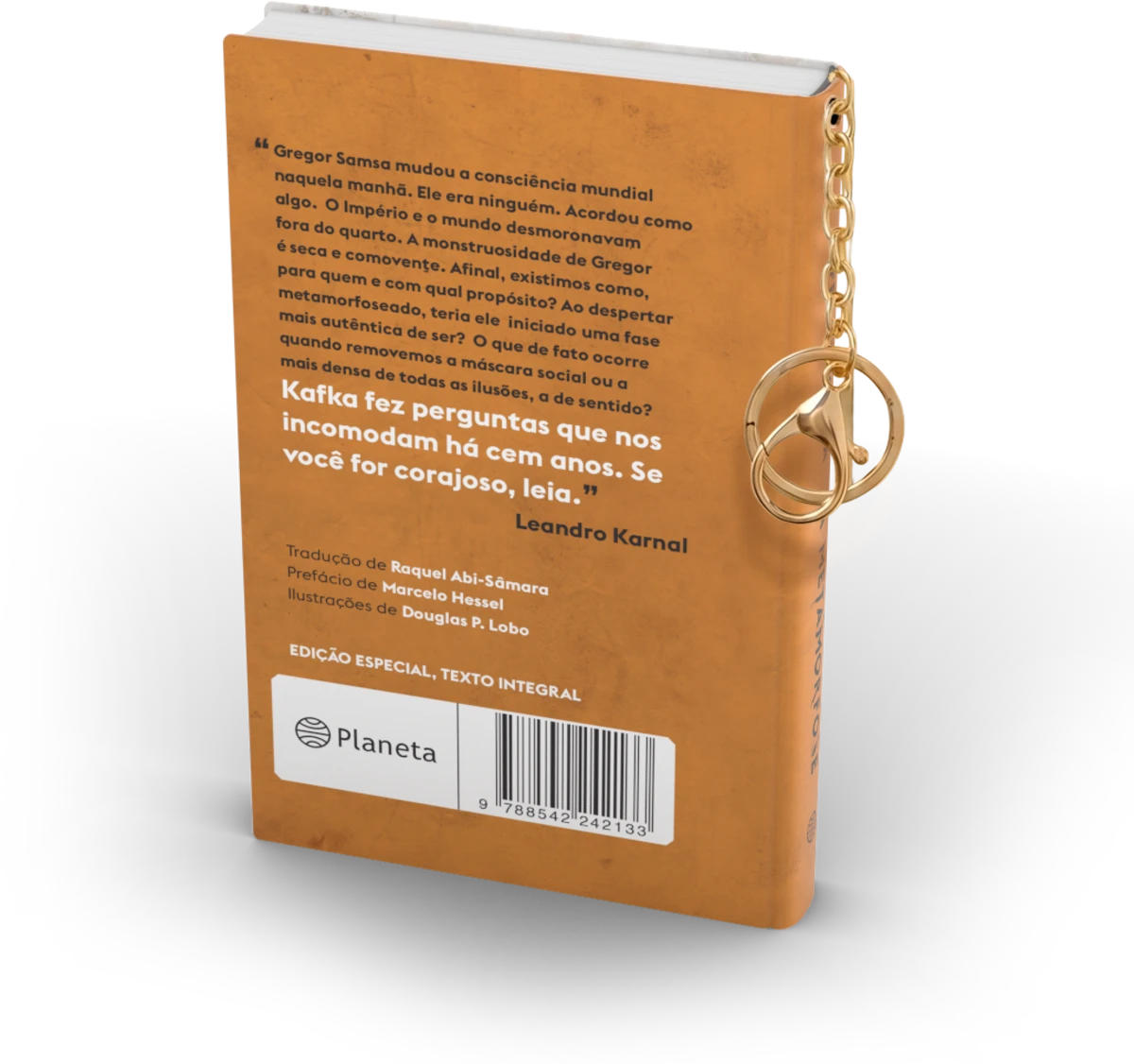 A metamorfose - Livro de bolso com chaveiro - Franz Kafka