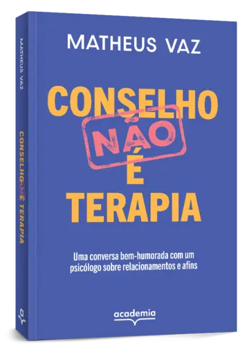 Capa Conselho não é terapia