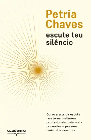 Capa Escute teu silêncio