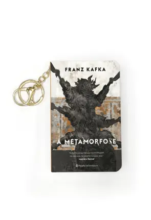 Capa A metamorfose - Livro de bolso com chaveiro