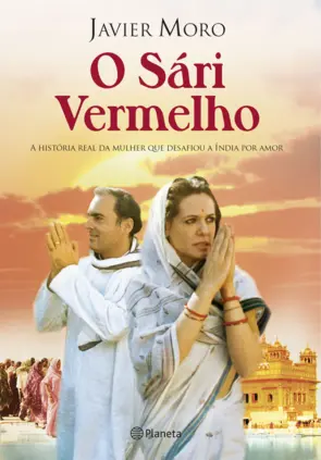 Capa O sari vermelho