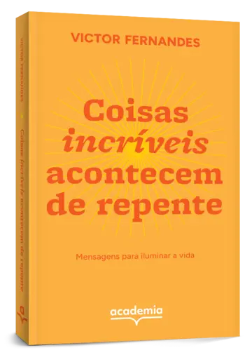 Capa Coisas incríveis acontecem de repente