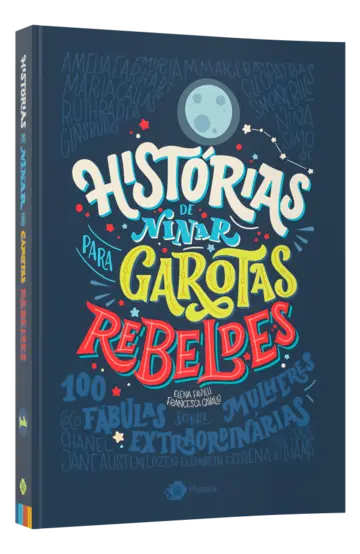 Contracapa Histórias de ninar para garotas rebeldes vol 1