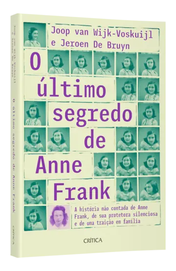 Capa O último segredo de Anne Frank