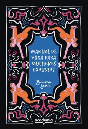 Capa Manual de yoga para mulheres exaustas