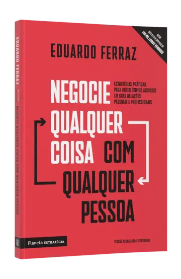 Capa Negocie qualquer coisa com qualquer pessoa
