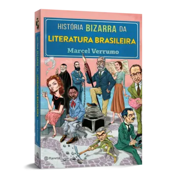 Capa História bizarra da literatura brasileira