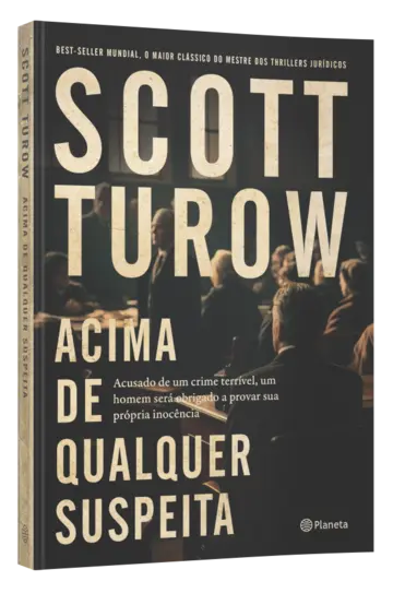 Capa Acima de qualquer suspeita