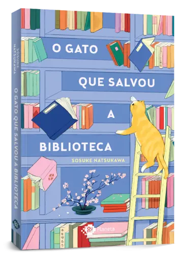 Capa O gato que salvou a biblioteca