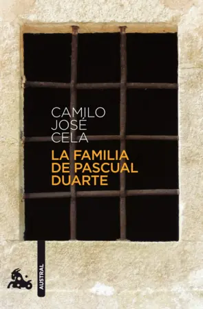 Capa LA FAMILIA DE PASCUAL DUARTE
