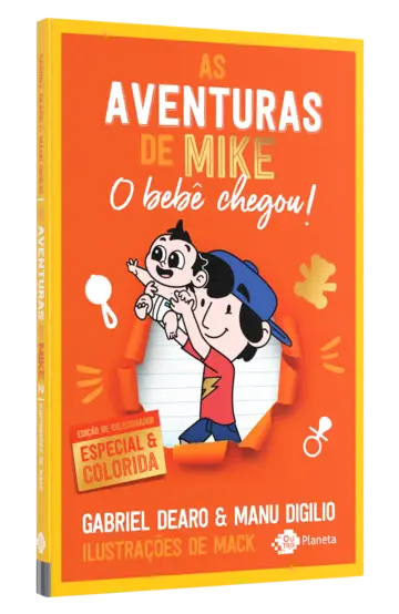 Capa As aventuras de Mike 2: o bebê - Edição colecionador