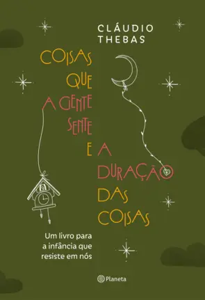 Capa Coisas que a gente sente e a duração das coisas