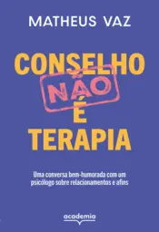 Capa Conselho não é terapia