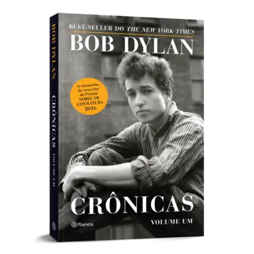 Capa Bob Dylan - Crônicas  2º edição
