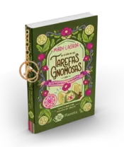 Miniatura capa 3d O diário de tarefas gnomosas do Floreante Viajante - livro de bolso com chaveir