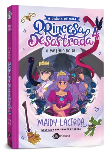 Capa O diário de uma princesa desastrada 4